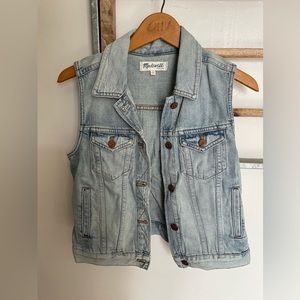 Madewell Jean Vest